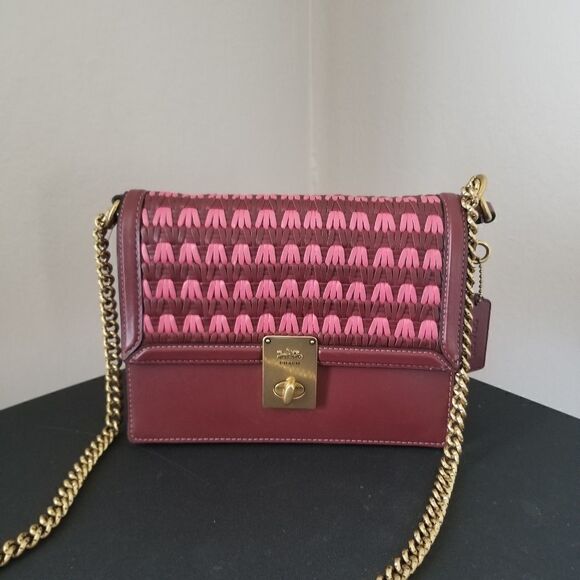Coach Leather Convertible Crossbody - Picture 1 of 15